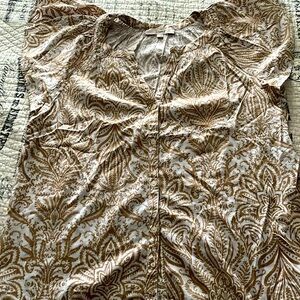 Loft flutter sleeve top